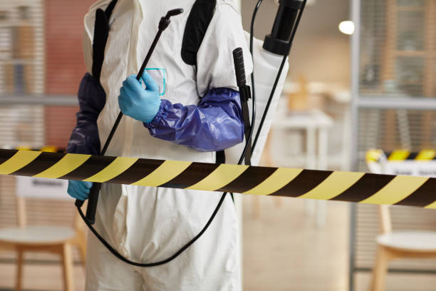 Professional Biohazard technician working in Caldwell, OH